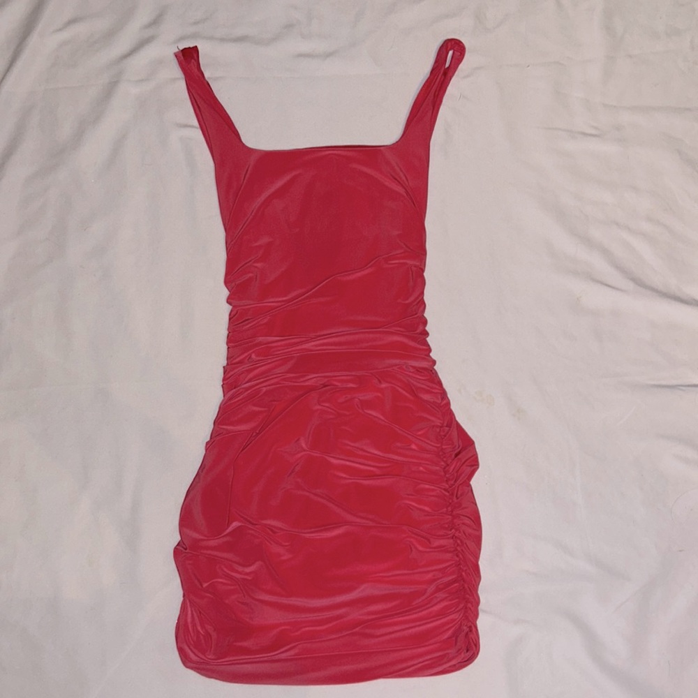 NWT 21 Saints hot pink mini dress